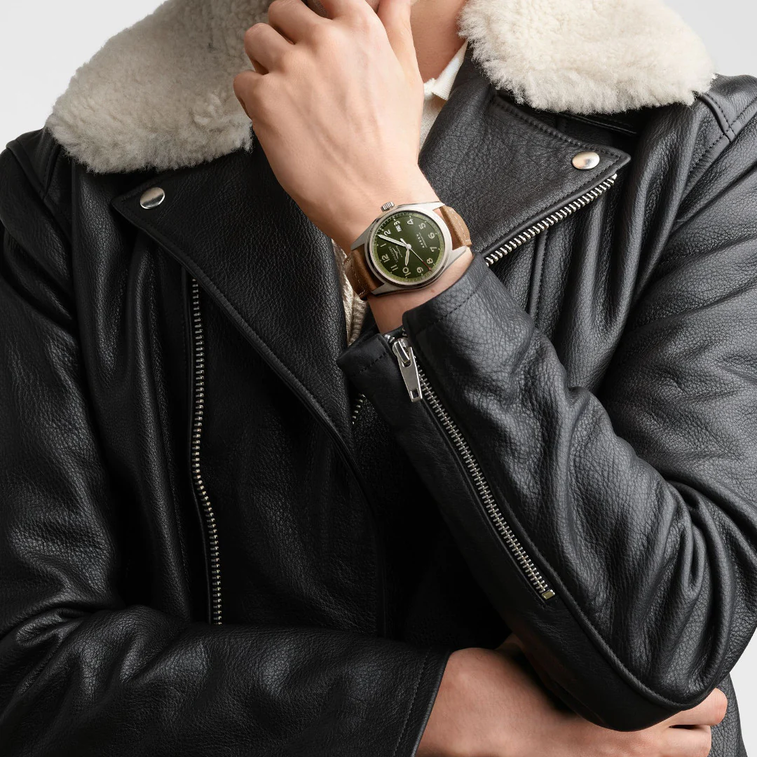 Spirit 42MM Automatic Green Matte Dial Watch L38114032