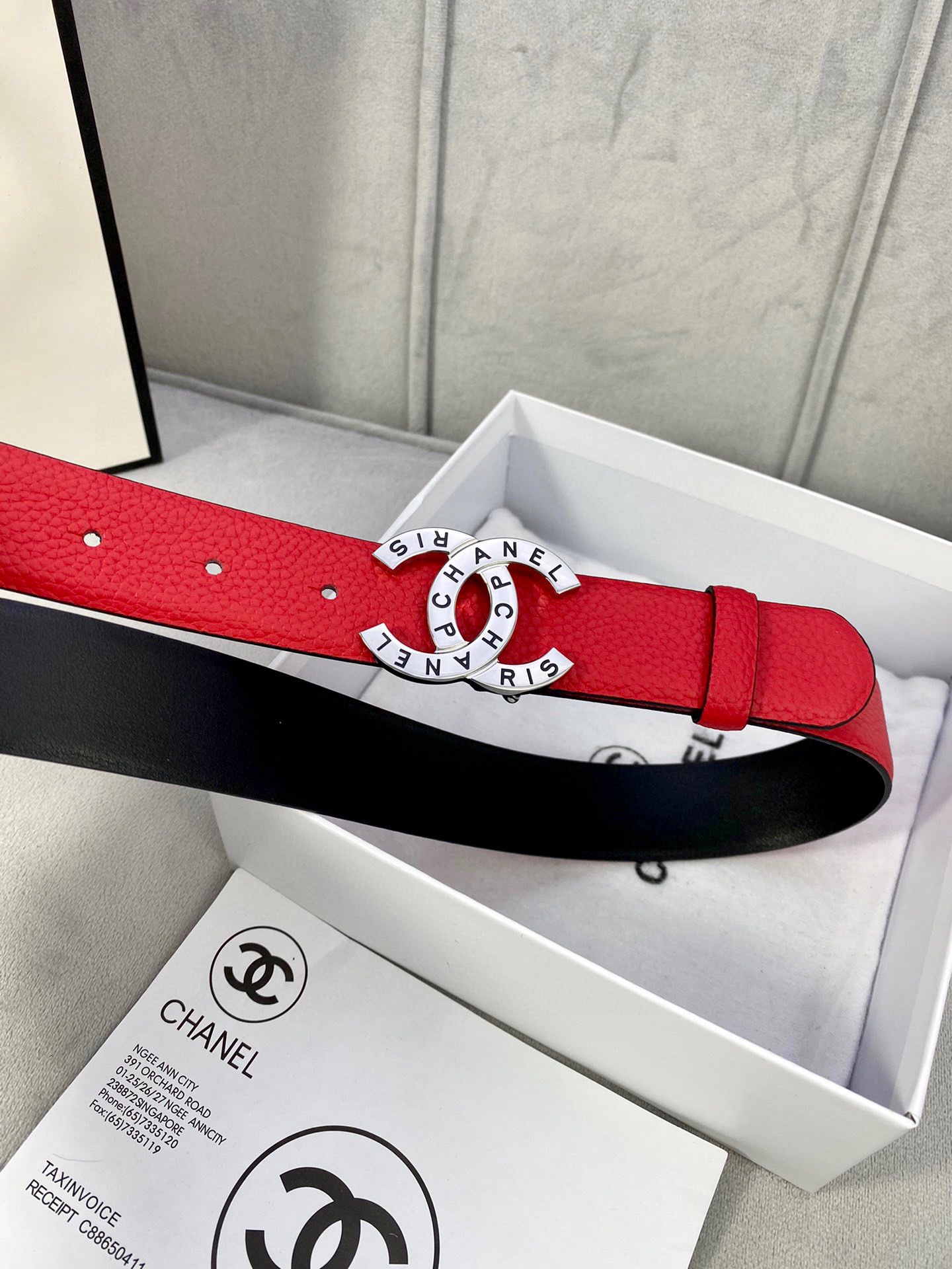 Chanel Leather Belts 1:1 Mirror Version