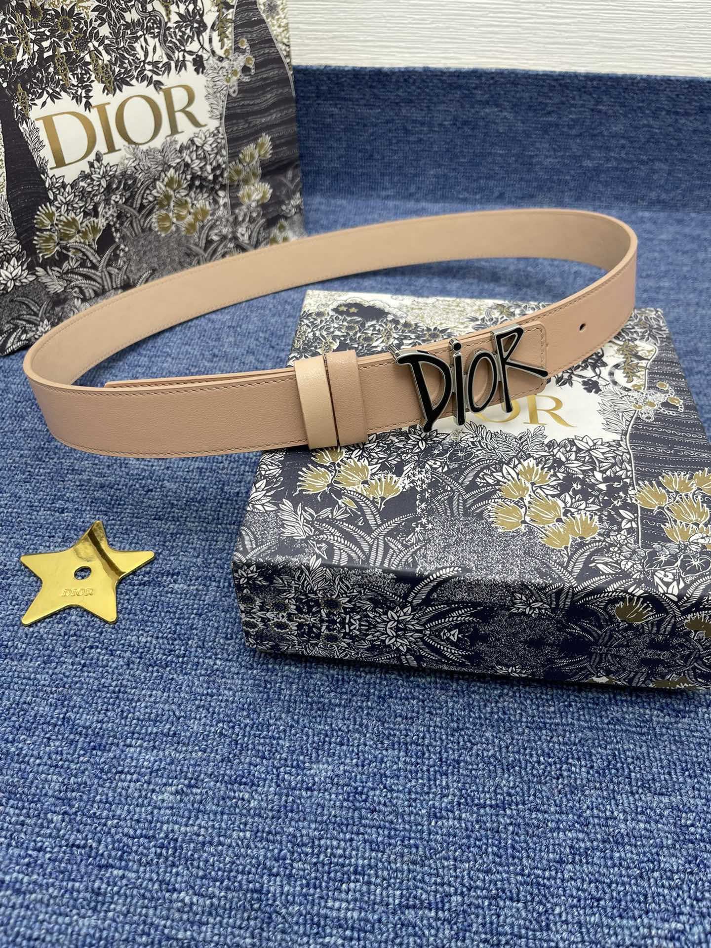 Dior Leather Belts 1:1 Mirror Version