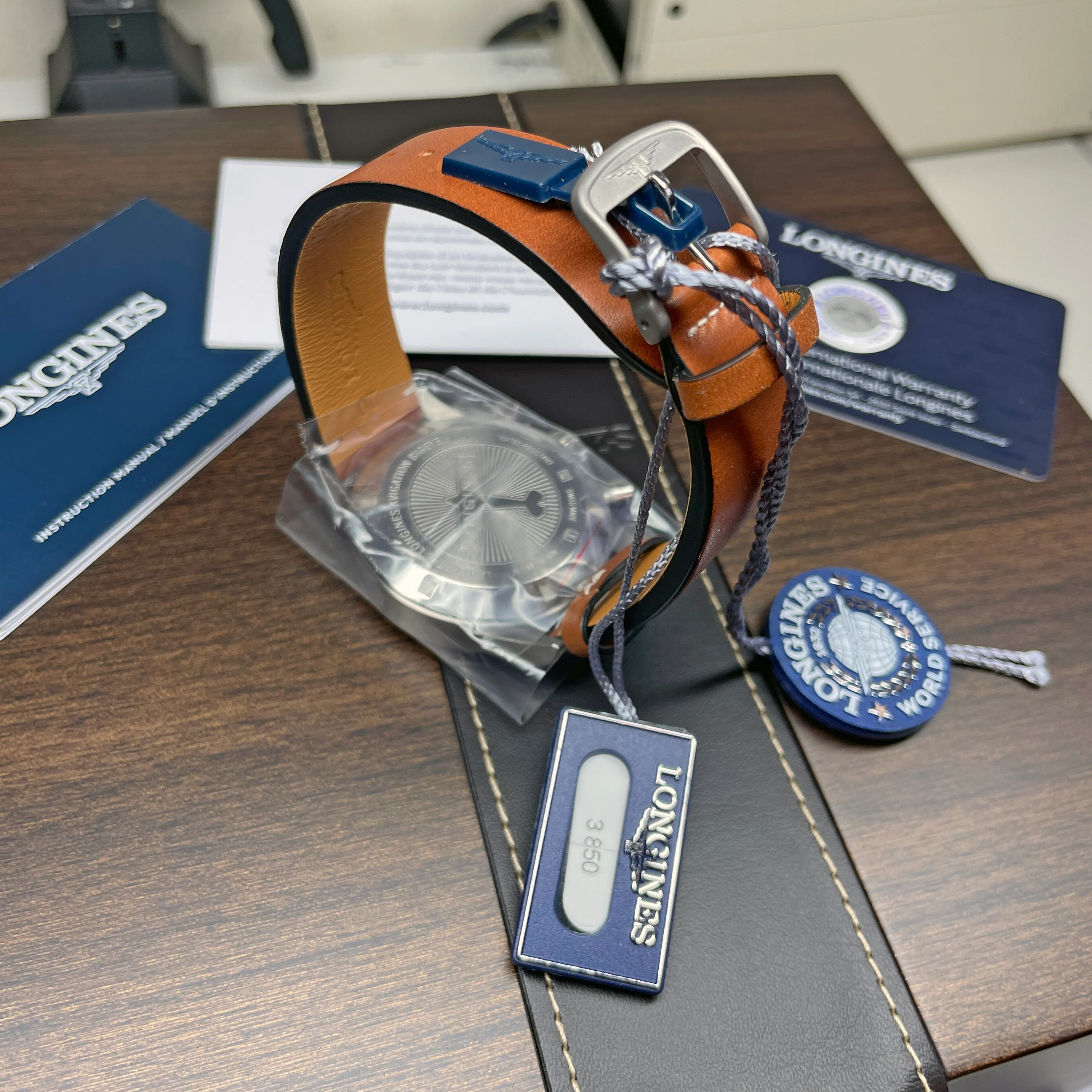 Avigation Bigeye 41MM Automatic Blue Petroleum Dial Watch L28161932