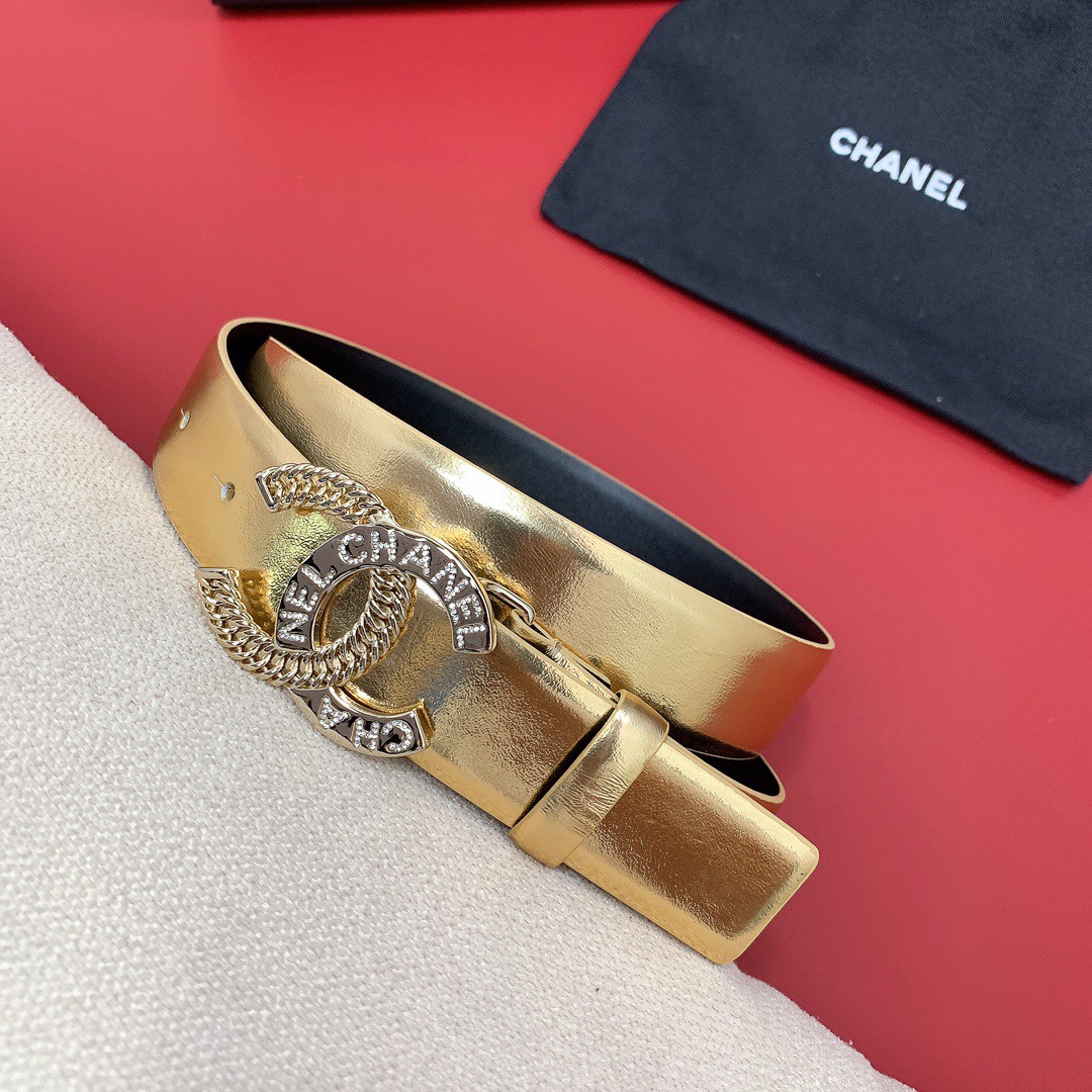 Chanel Leather Belts 1:1 Mirror Version