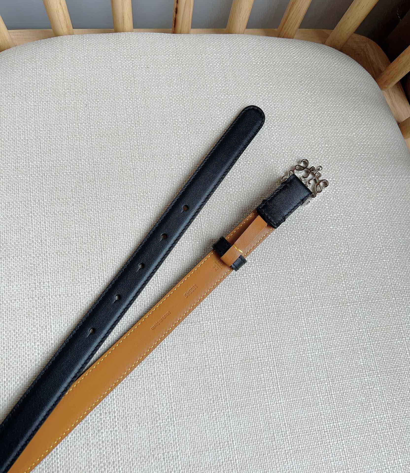 Loewe Leather Belts 1:1 Mirror Version