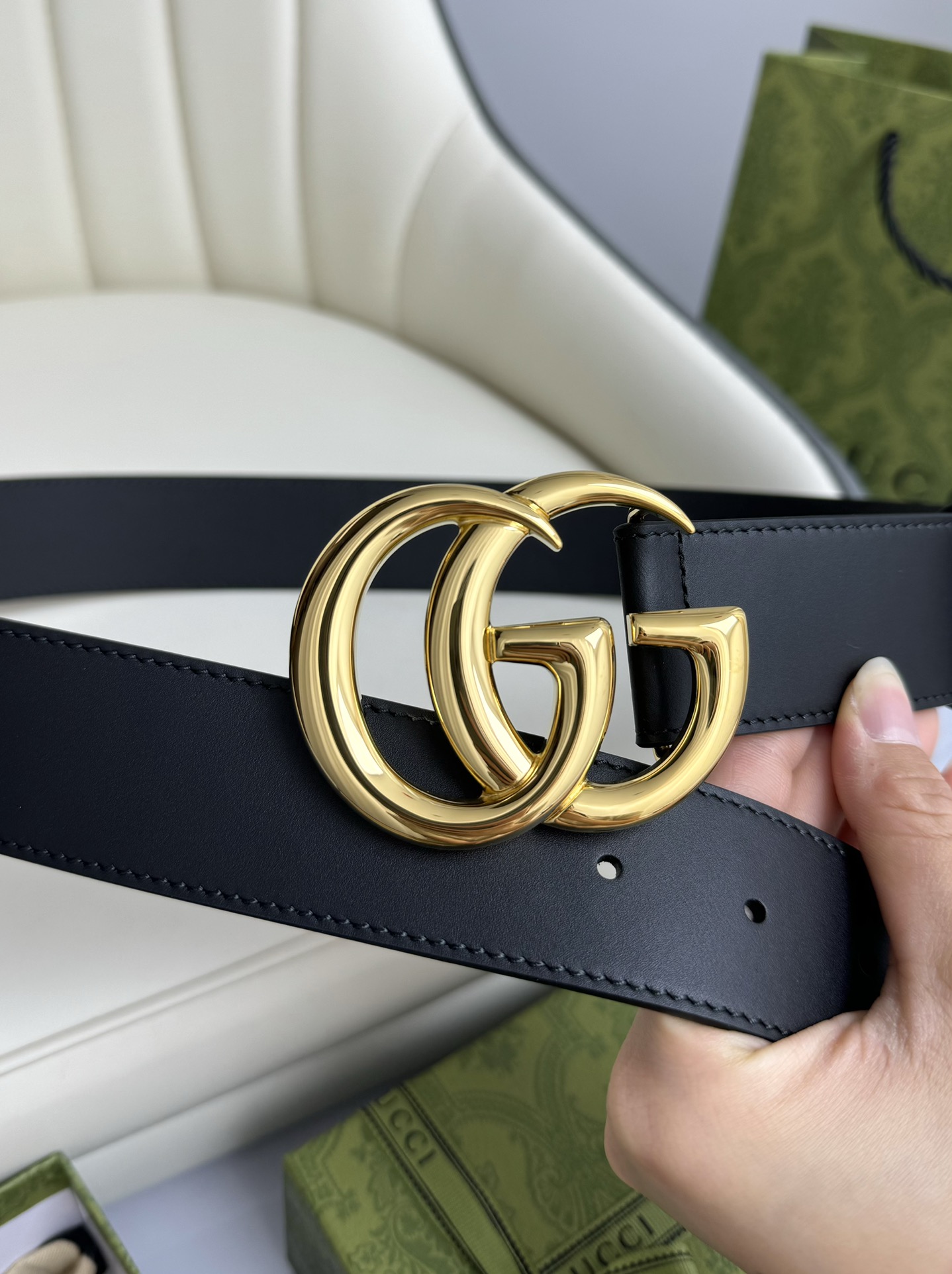 Gucci Leather Belts 1:1 Mirror Version