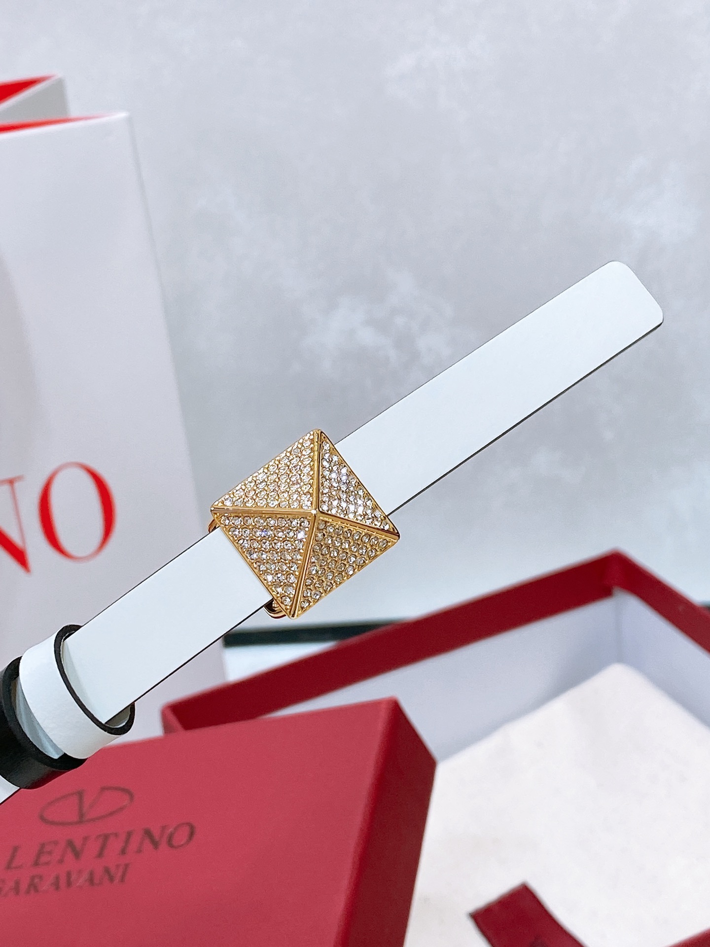 Valentino Leather Belts 1:1 Mirror Version