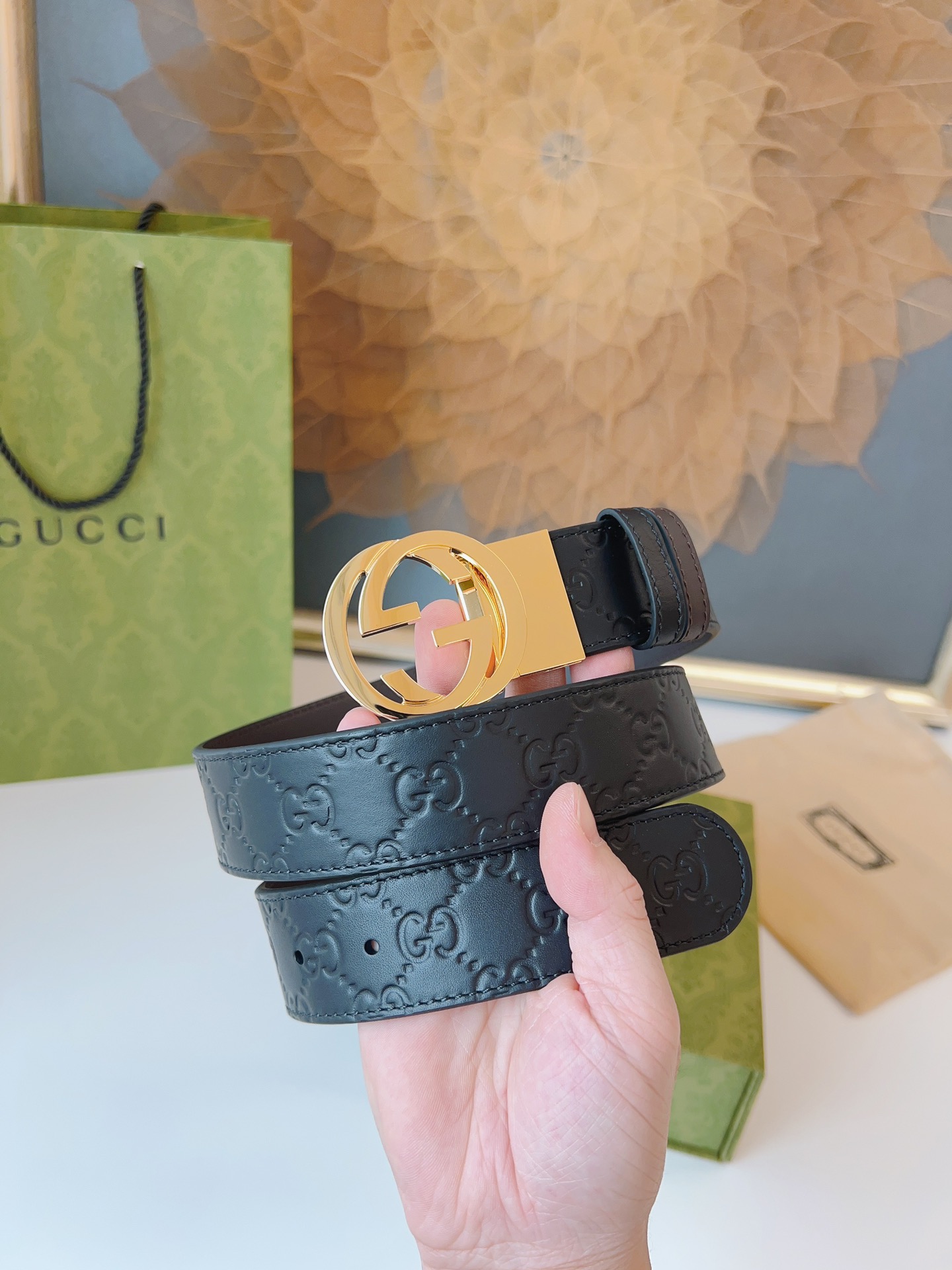 Gucci Leather Belts 1:1 Mirror Version