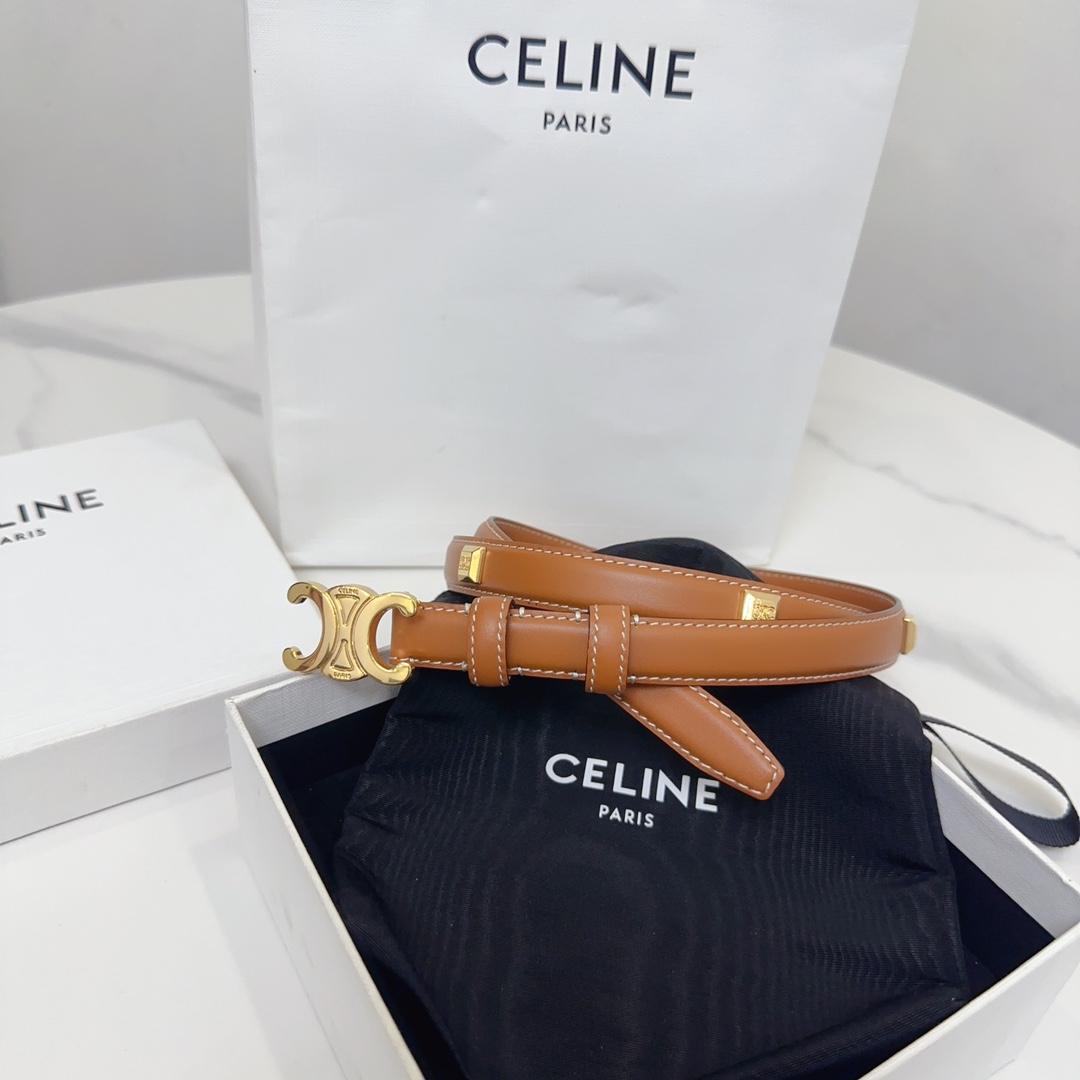 Celine Leather Belts 1:1 Mirror Version