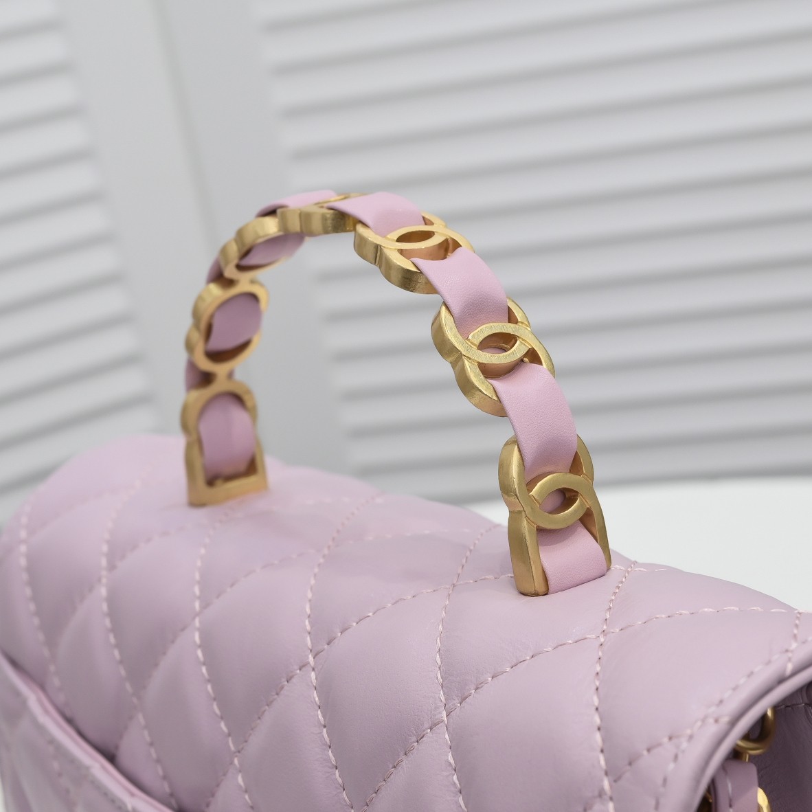 Chanel Handle Double C  Shoulder Bag Handbag