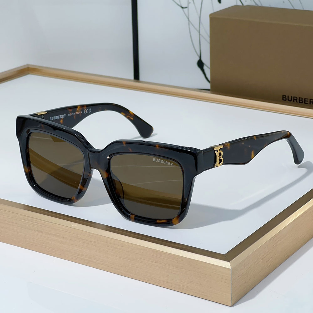 Burberry  Mirror leg Logo Sunglasses Top quality （Replica）