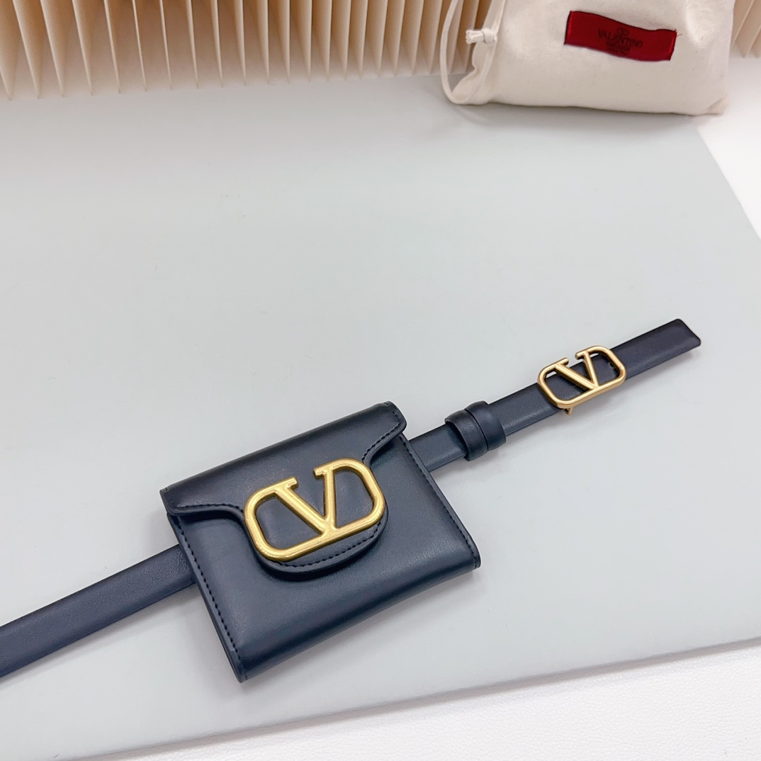 Valentino Leather Belts 1:1 Mirror Version