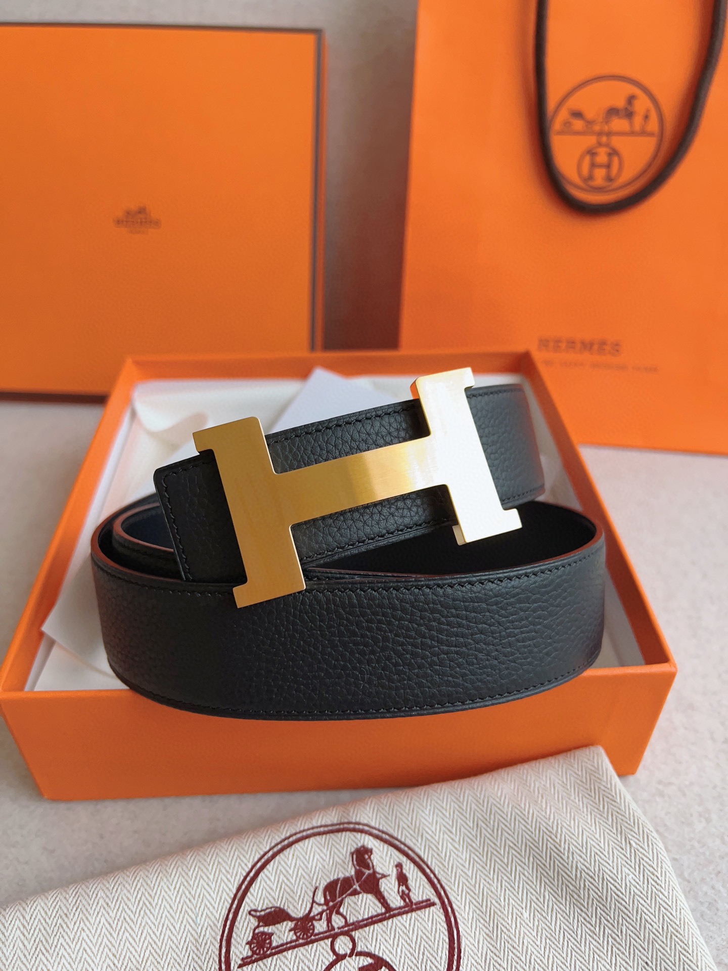 Hermes Leather Belts 1:1 Mirror Version