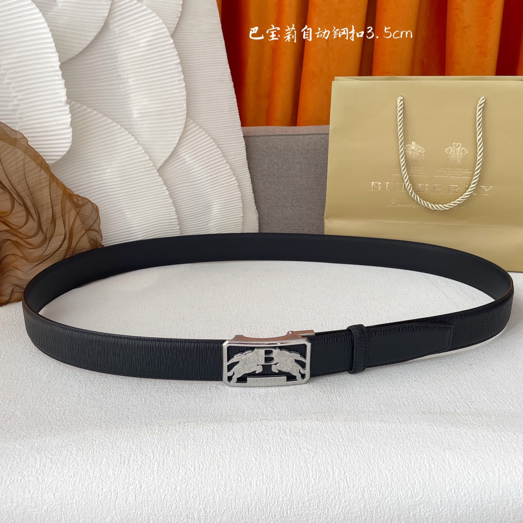 Burberry Leather Belts 1:1 Mirror Version