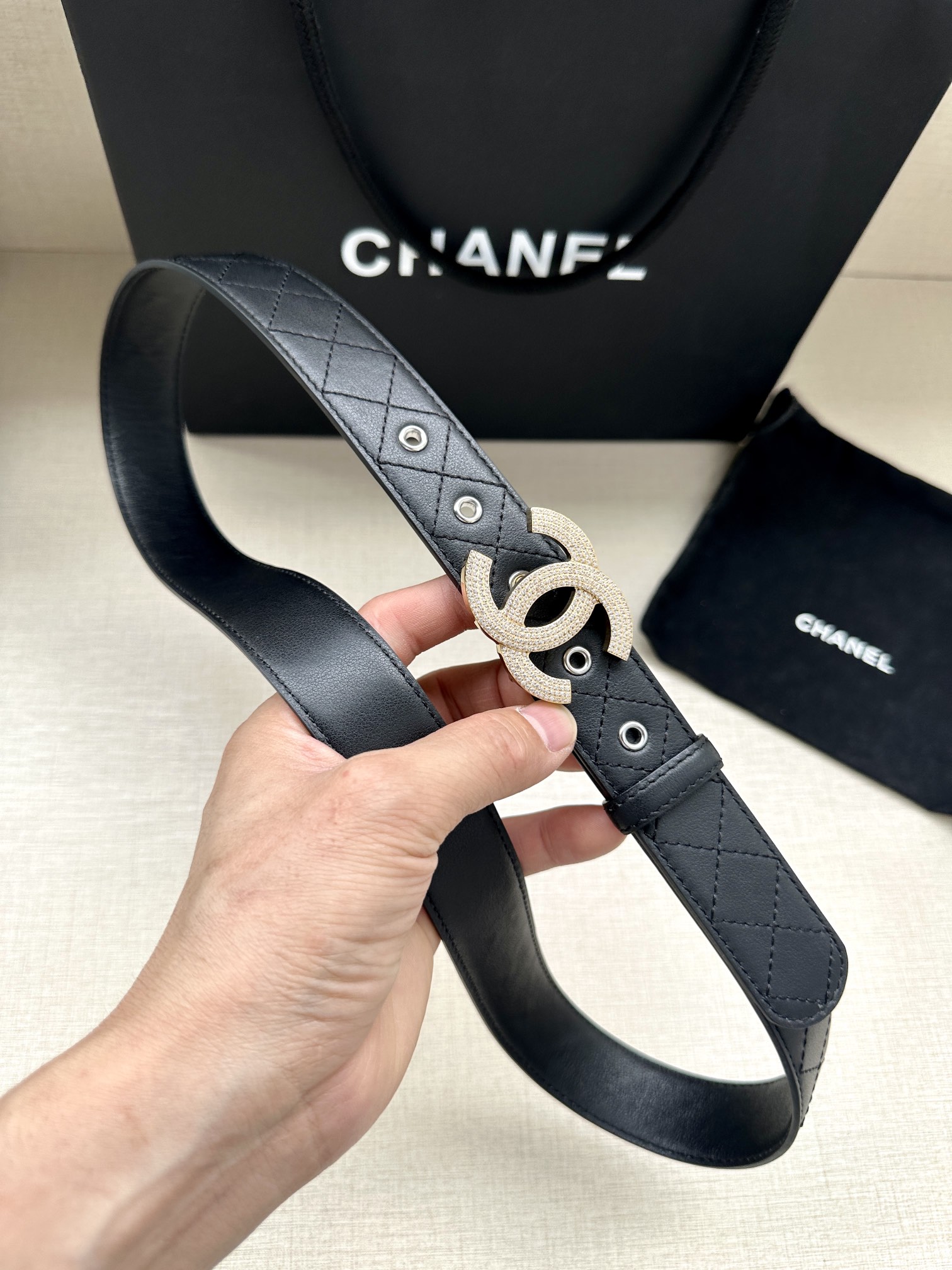 Chanel Leather Belts 1:1 Mirror Version