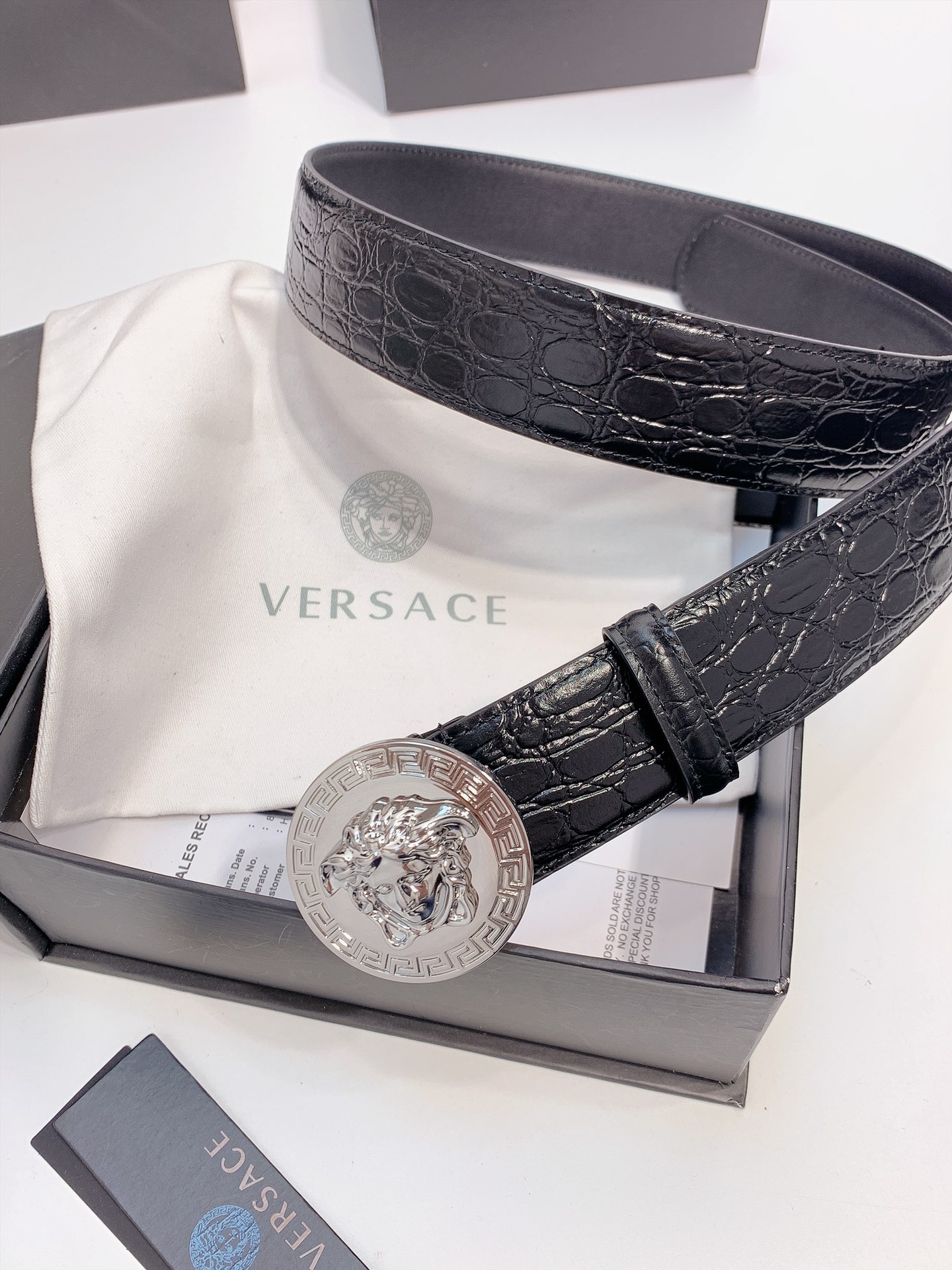 Versace Leather Belts 1:1 Mirror Version