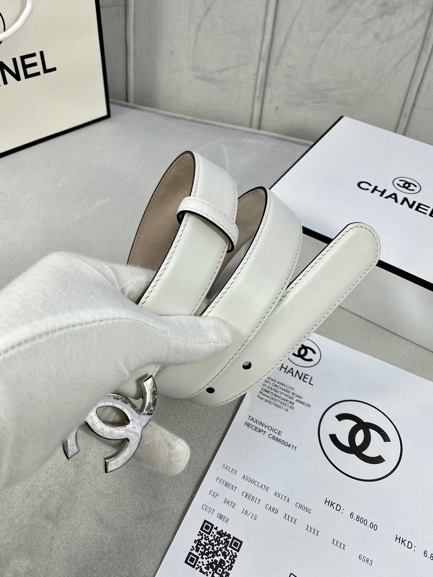 Chanel Leather Belts 1:1 Mirror Version