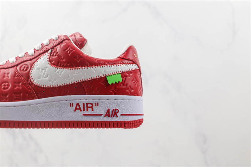 Louis Vuitton x Nike Air Force 1'07 LV8 Low Red/white/LV Monogram