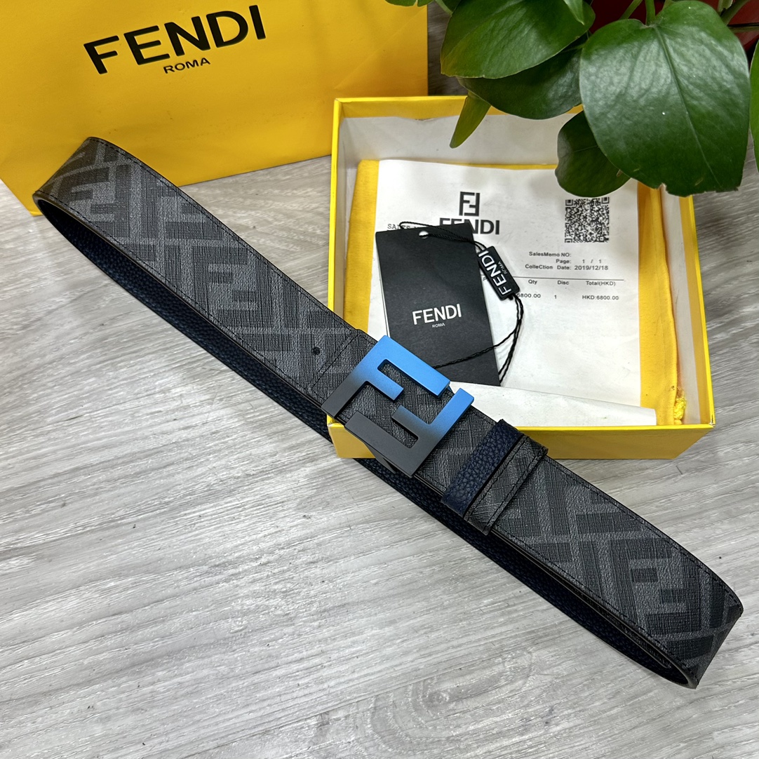 Fendi Leather Belts 1:1 Mirror Version