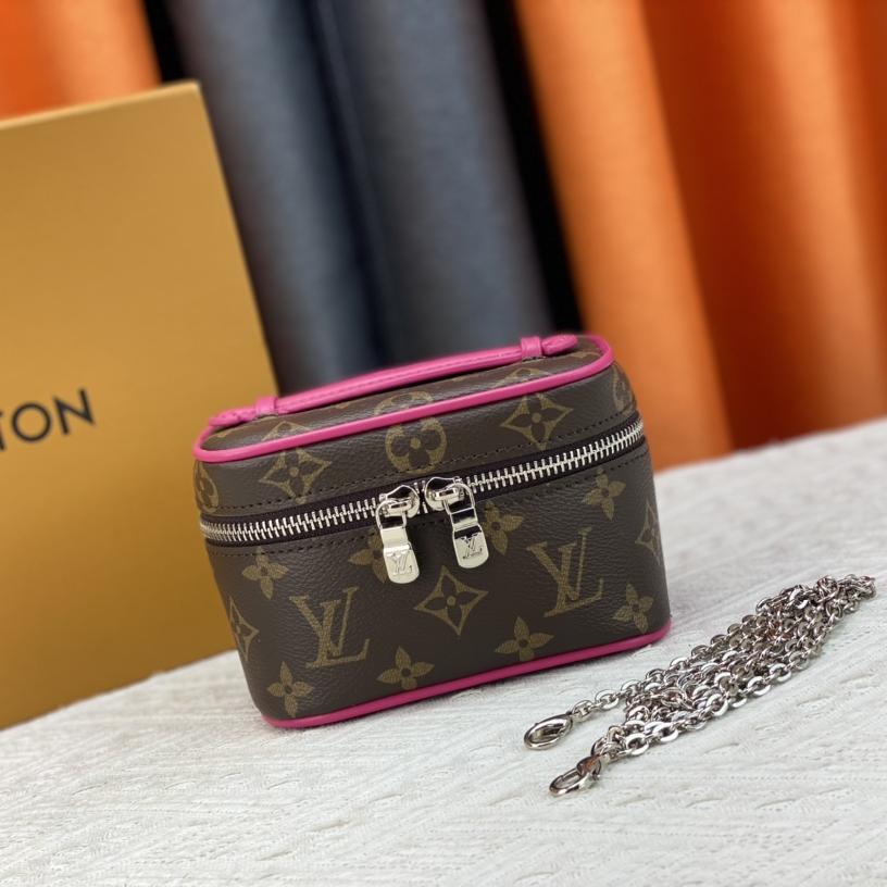 Louis Vuitton LV Nice Leather Cosmetic Bag Handbag M42265&M44495&M44936 Top quality (Replica)