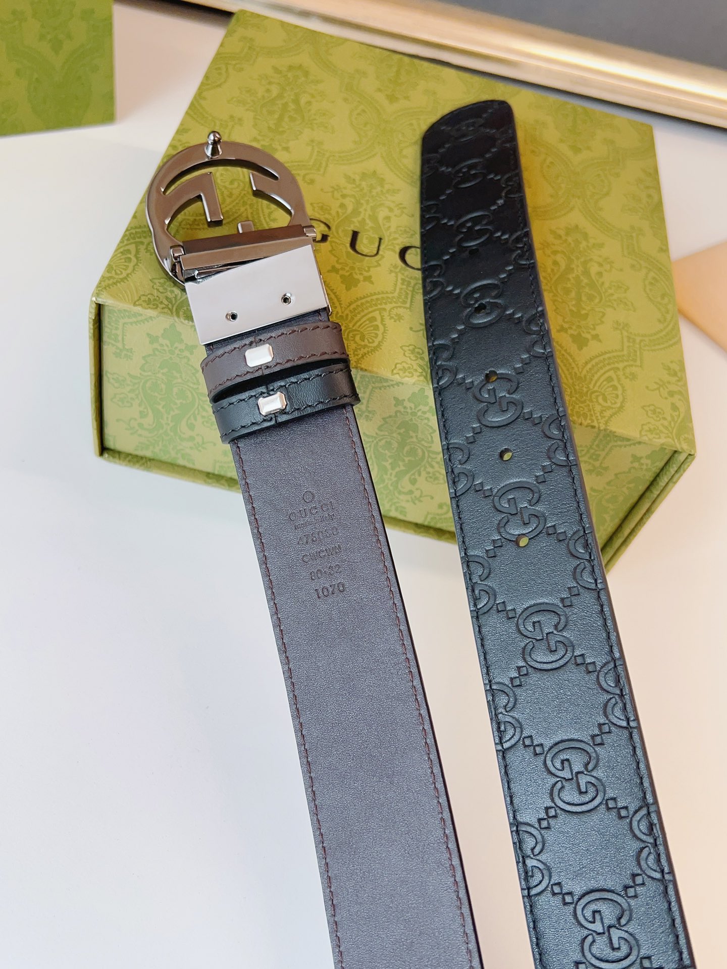 Gucci Leather Belts 1:1 Mirror Version