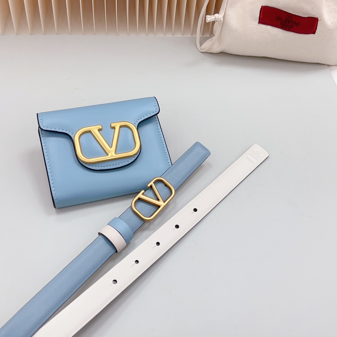 Valentino Leather Belts 1:1 Mirror Version