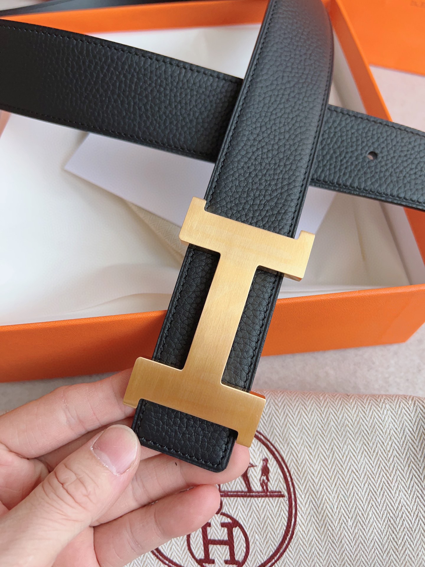 Hermes Leather Belts 1:1 Mirror Version