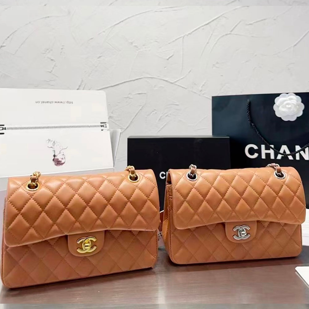 Chanel Lambskin CF Bag Small 23CM Shoulder Bag(Replica)