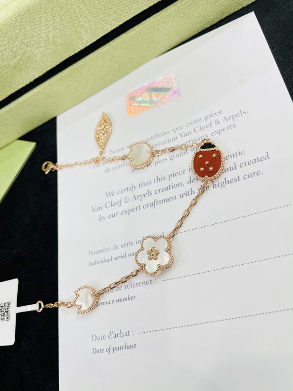 Van Cleef Bracelet Dupe, Lucky Spring Bracelet, 5 Motifs