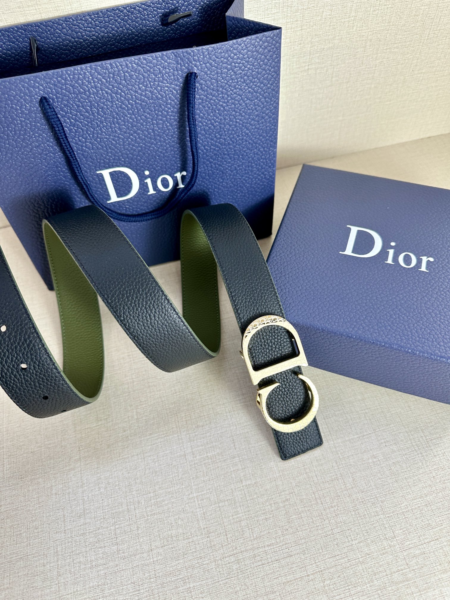 Dior Leather Belts 1:1 Mirror Version