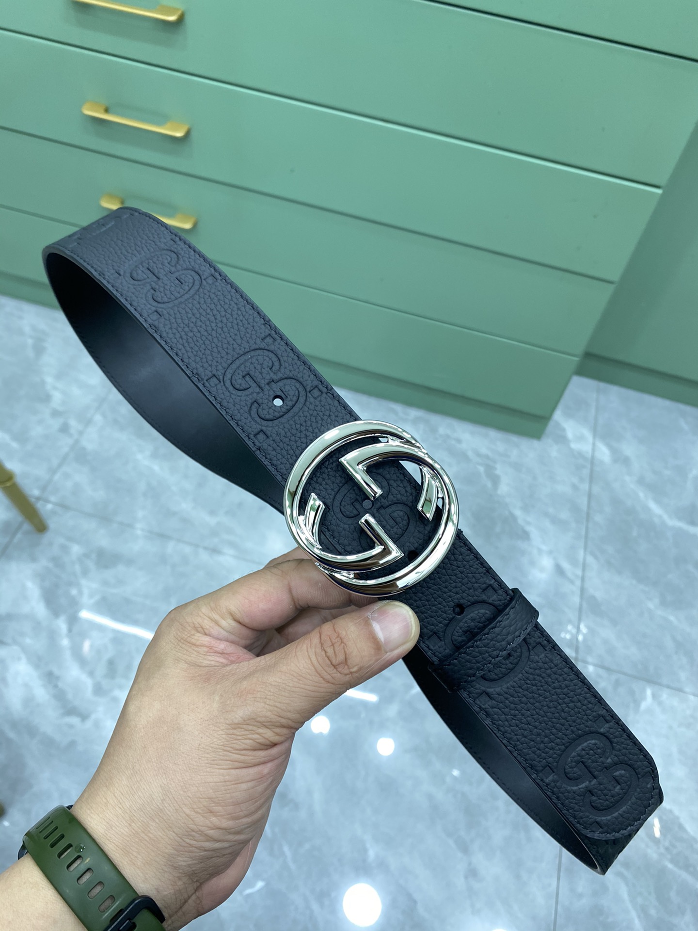 Gucci Leather Belts 1:1 Mirror Version
