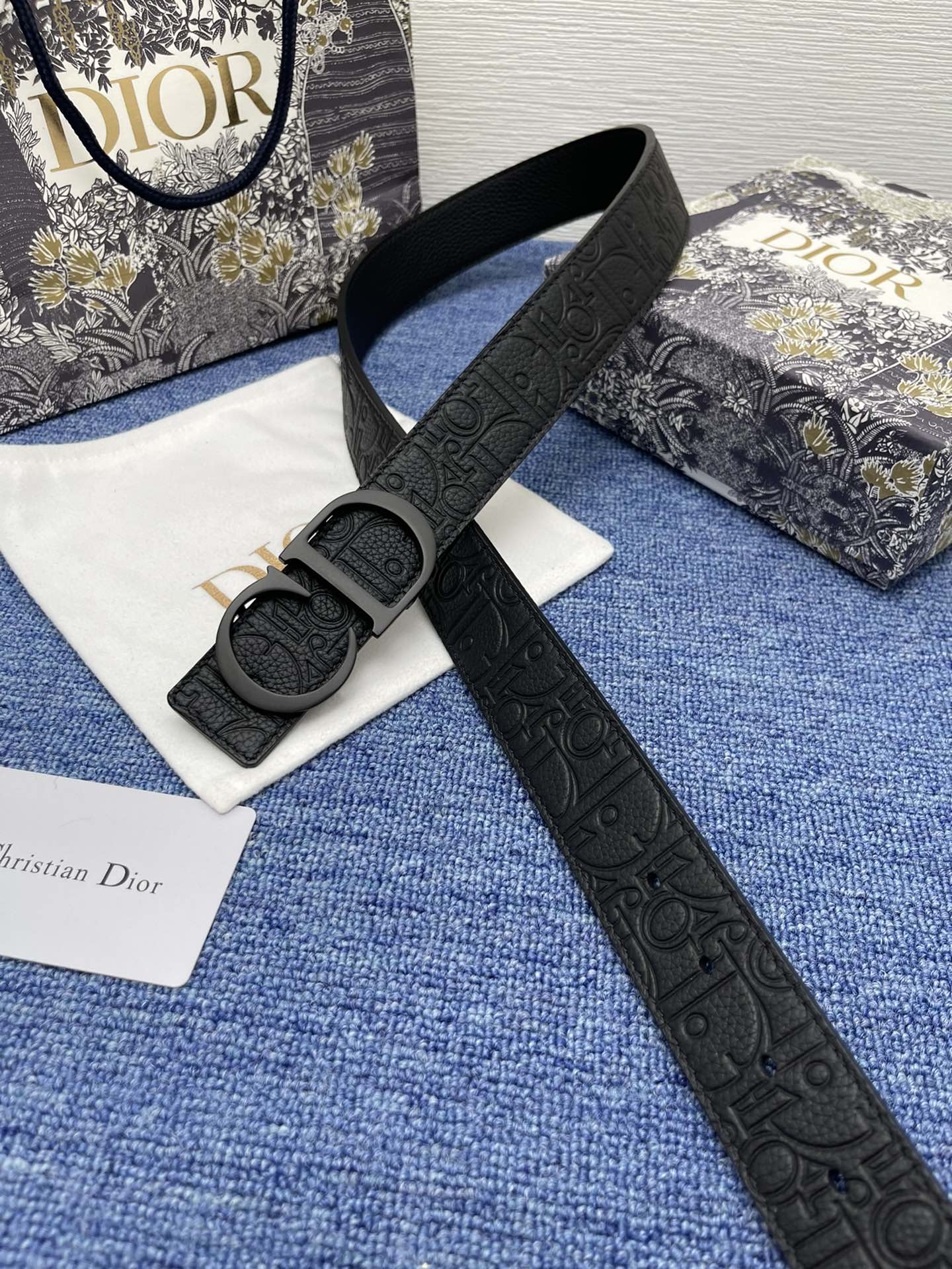 Dior Leather Belts 1:1 Mirror Version