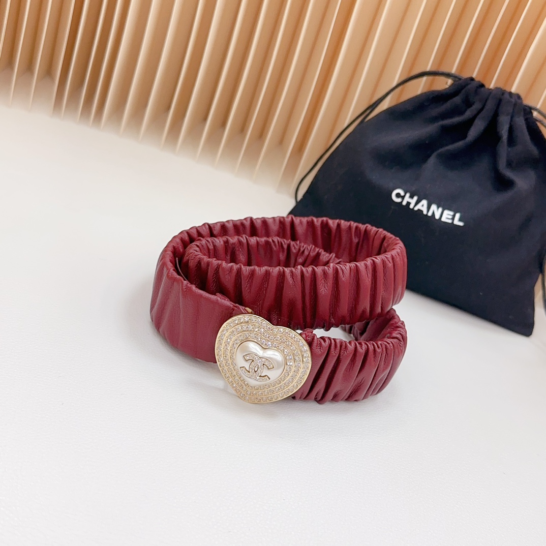 Chanel Leather Belts 1:1 Mirror Version