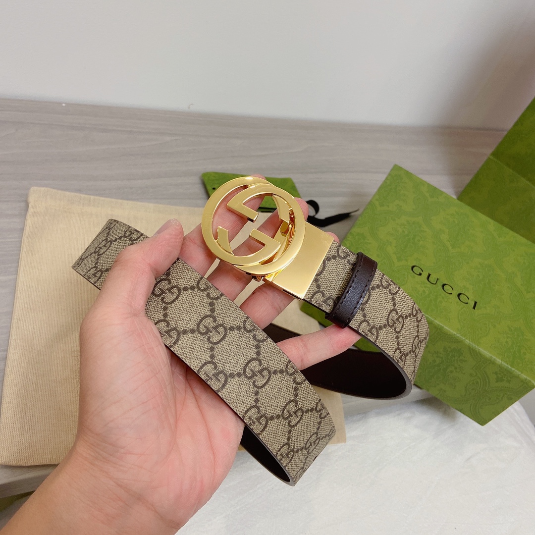 Gucci Leather Belts 1:1 Mirror Version