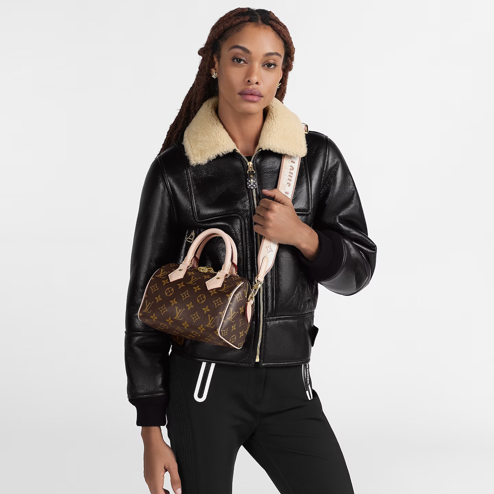 Louis Vuitton LV Speedy Monogram Bandouliere 20 M45957 Shoulder Bag(Replica)