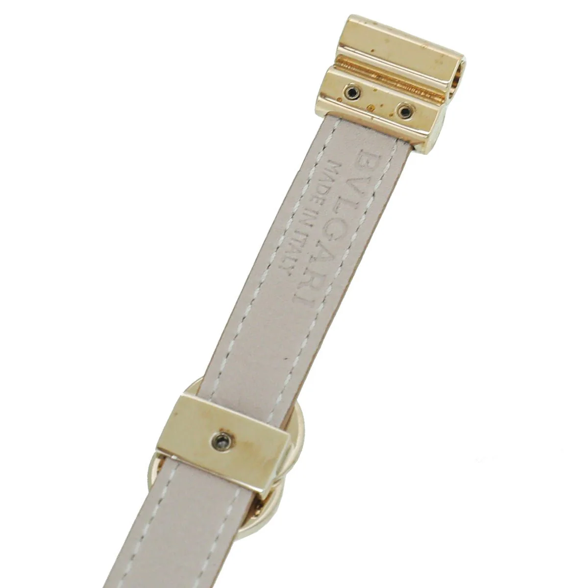 Bvlgari Brown Double Coiled Bracelet