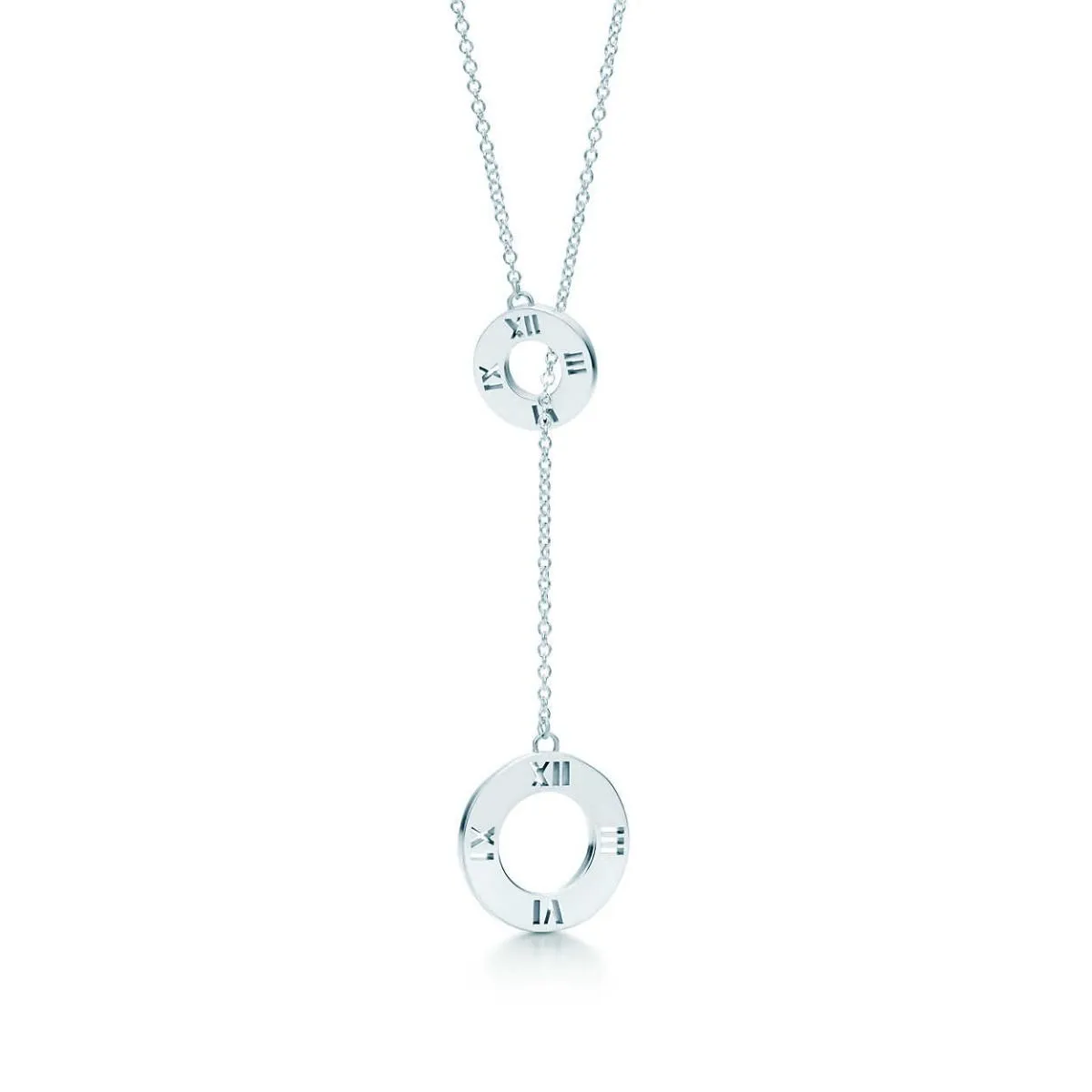 Tiffany Atlas Lariat Circle Pendant Necklace Gift For Women 30419359
