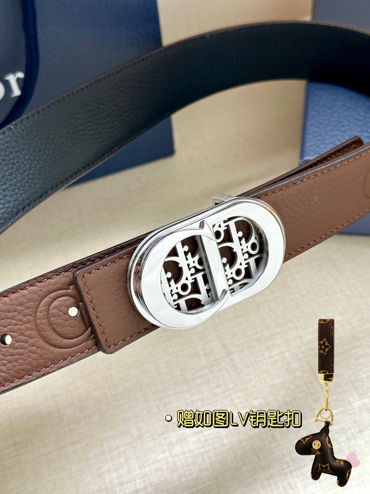 Dior Leather Belts 1:1 Mirror Version