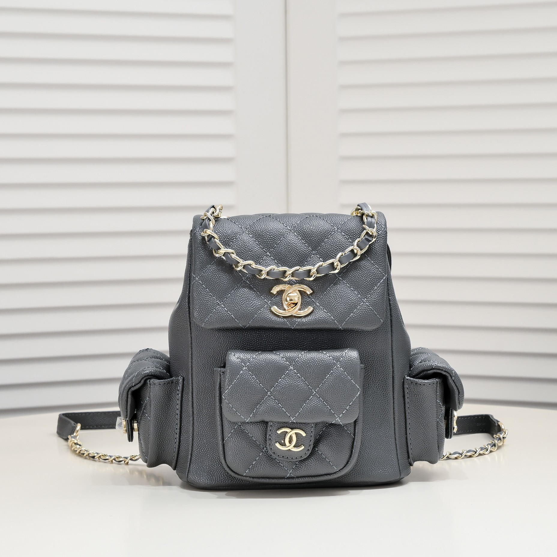 Chanel 23k Small backpack Backpack Bag Handbag