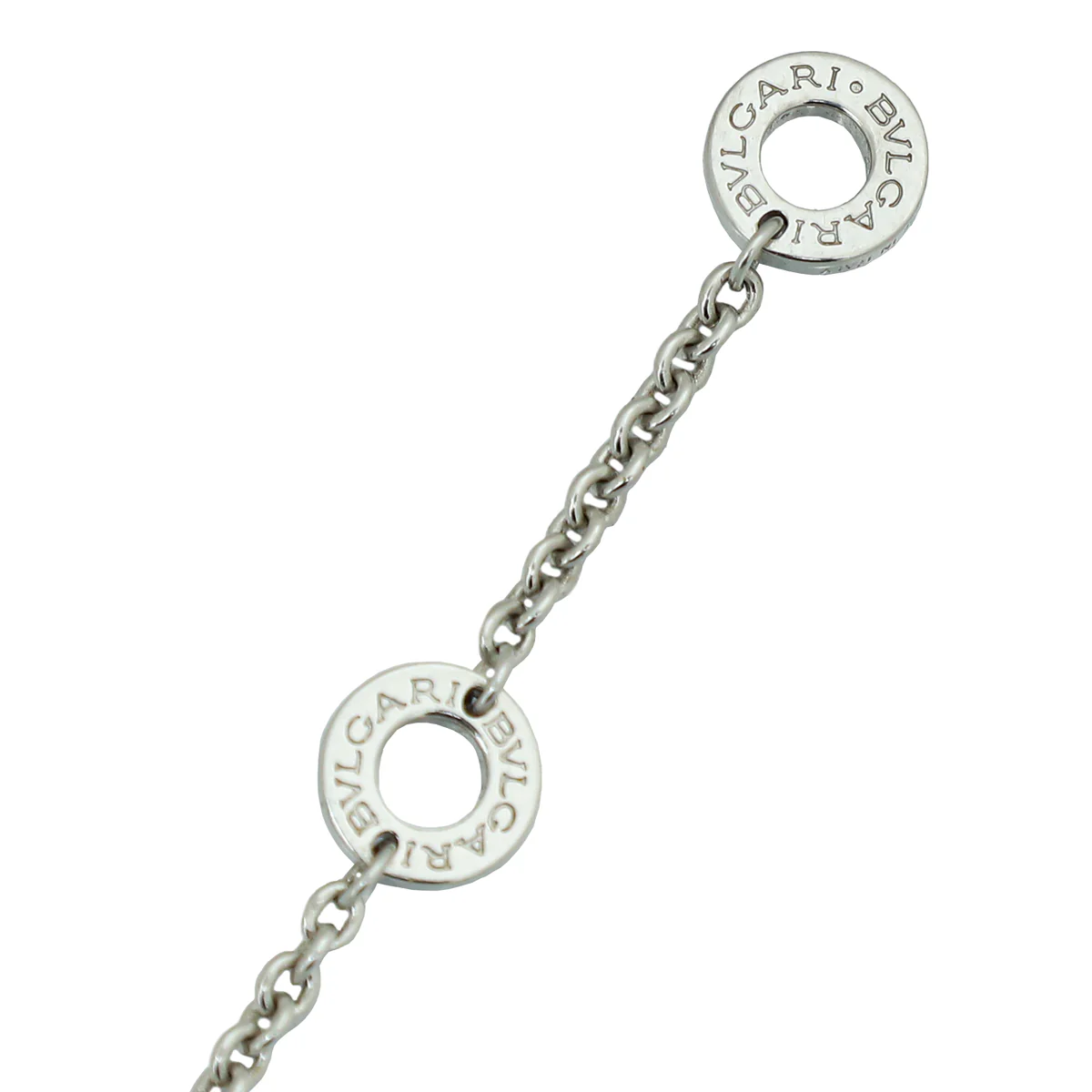 Bvlgari 18K White Gold Diamond Diva's Dream Necklace