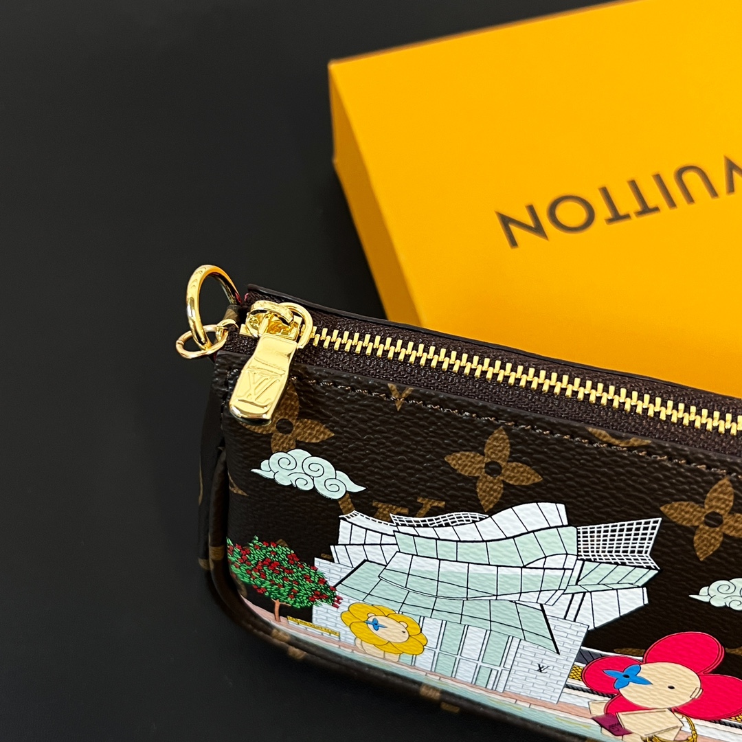 Louis Vuitton Multi Pochette Accessories Mini Bag Purse