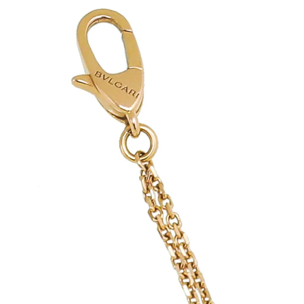 Bvlgari 18K Rose Gold Onyx Diva's Dream Bracelet