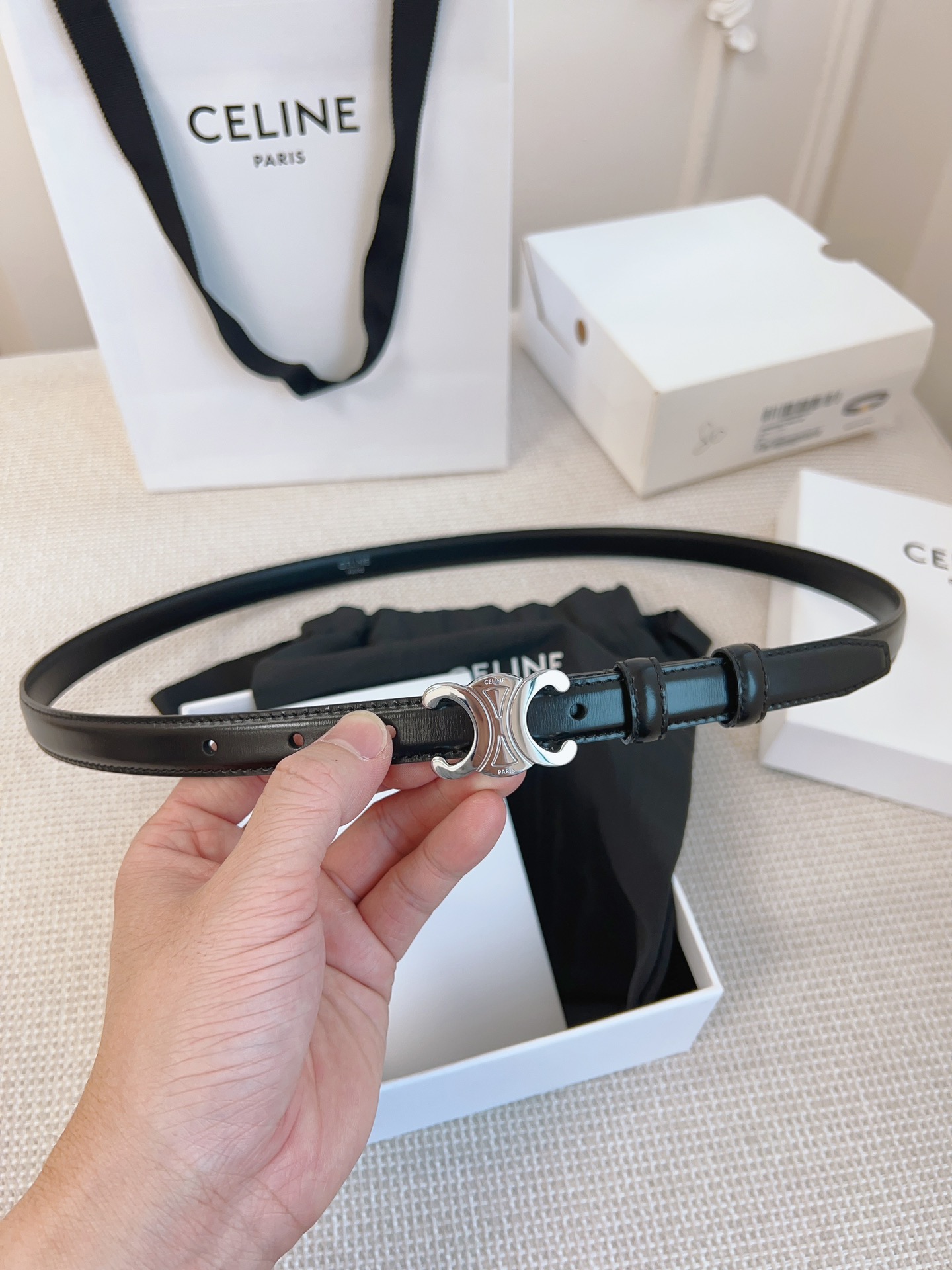 Celine Leather Belts 1:1 Mirror Version