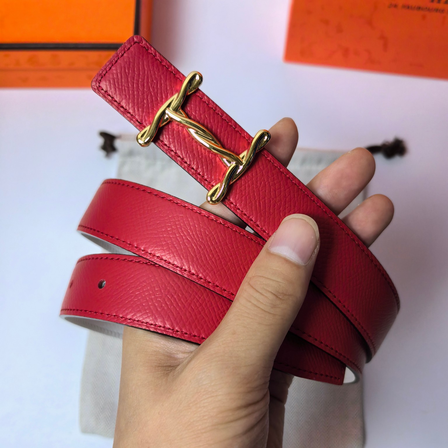 Hermes Leather Belts 1:1 Mirror Version