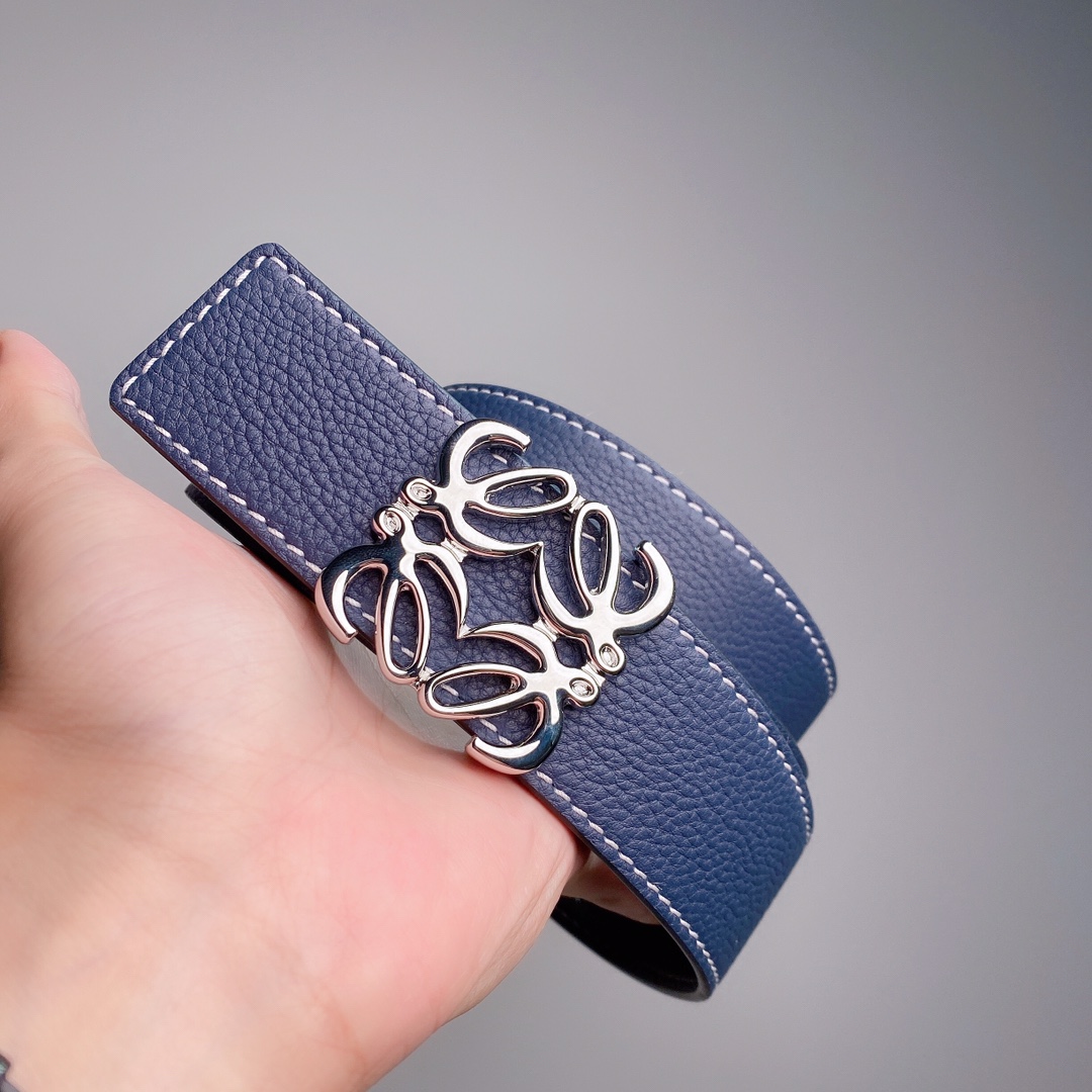 Loewe Leather Belts 1:1 Mirror Version