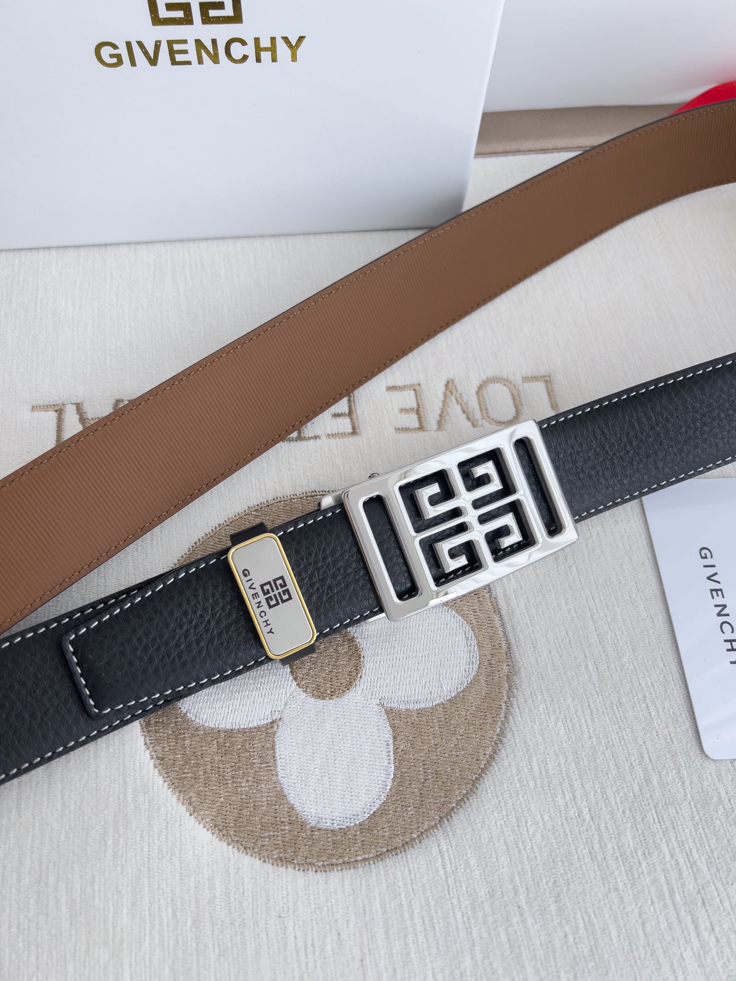 Givenchy Leather Belts 1:1 Mirror Version