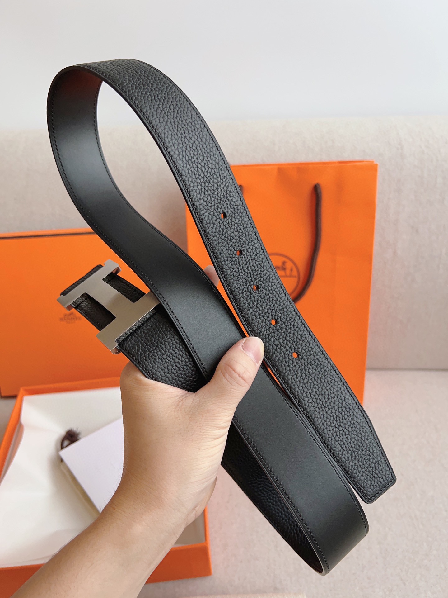 Hermes Leather Belts 1:1 Mirror Version