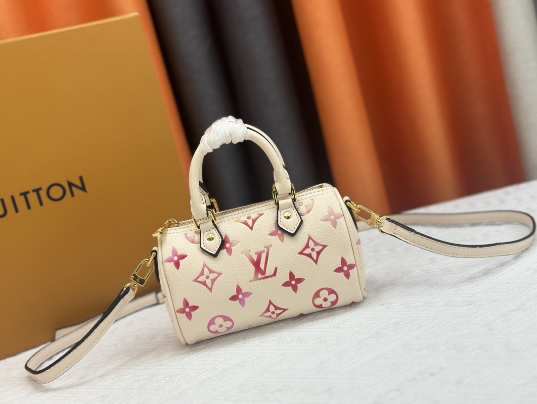 Louis Vuitton Nano Speedy Shoulder Bag Handbag