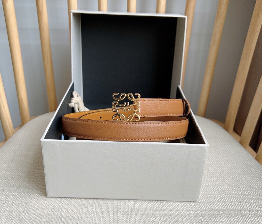 Loewe Leather Belts 1:1 Mirror Version