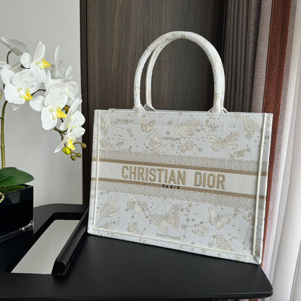 Dior Medium Book Tote Bag Totes Handbag (Replica)