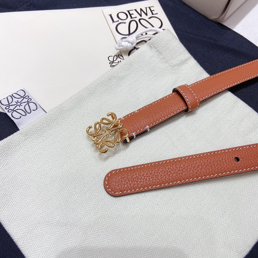 Loewe Leather Belts 1:1 Mirror Version