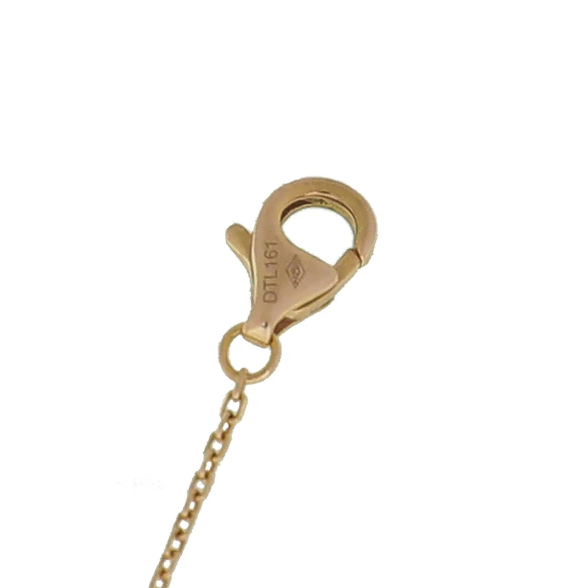 Cartier 18K Rose Gold Diamond Onyx Amulette De Cartier XS Bracelet