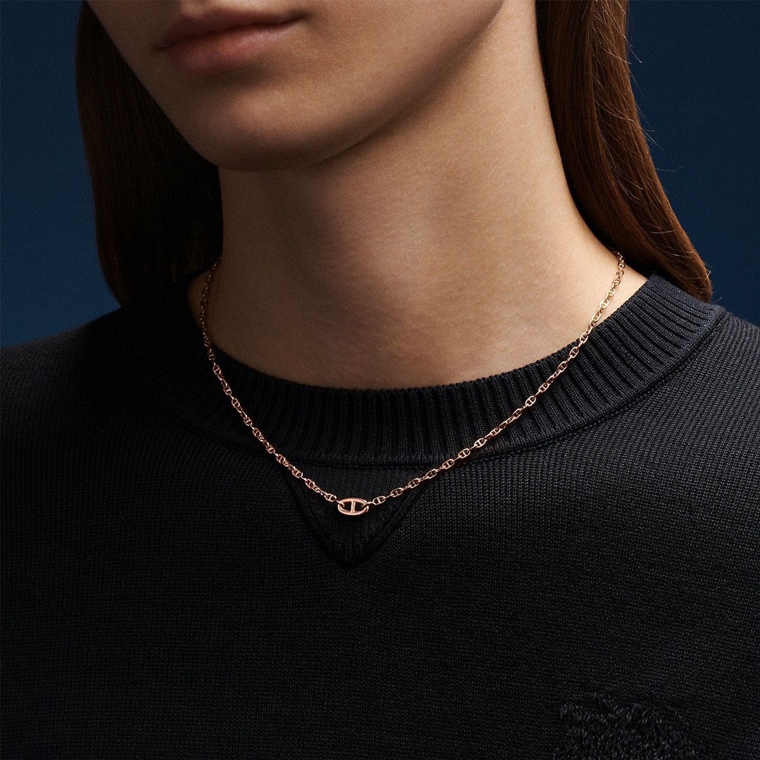 Hermes Pig Nose Necklace